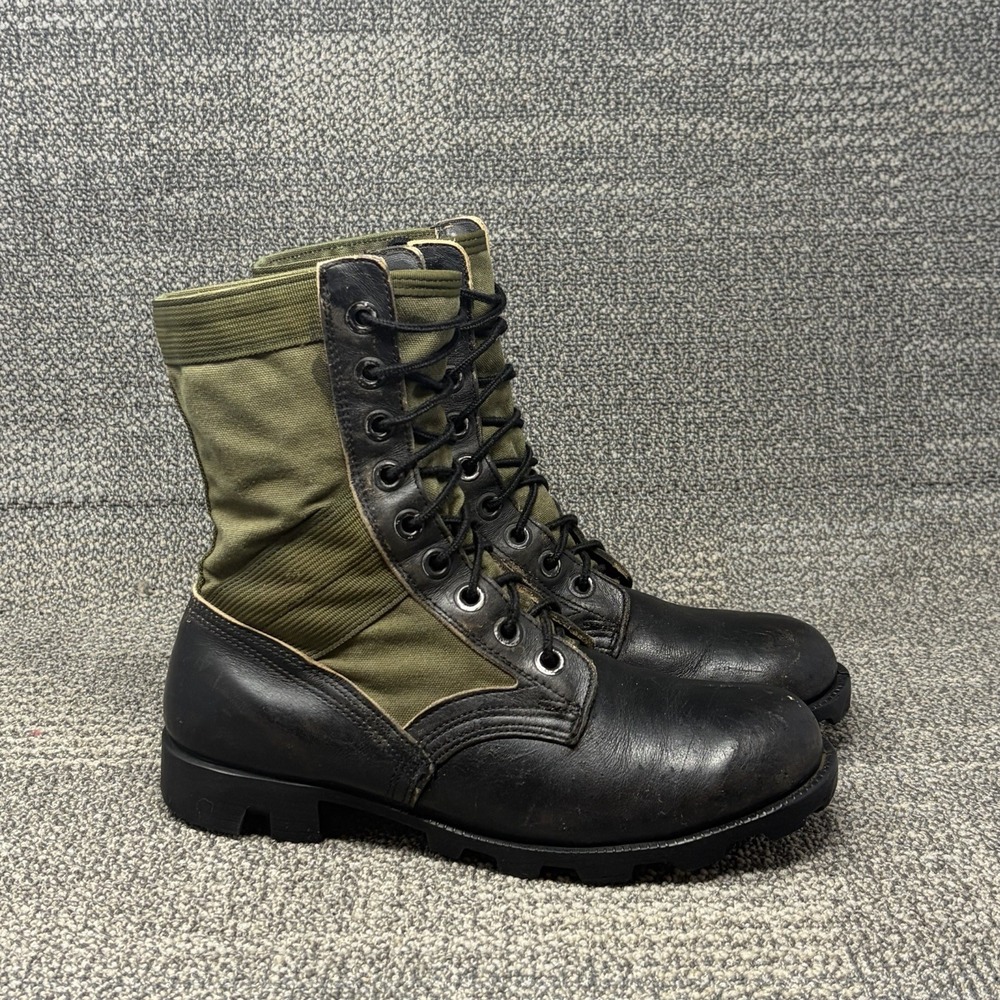Vintage Ro-Search Jungle Boots Mens 7.5 W Military Army Combat Spike Protective